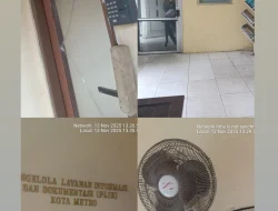 Salah satu Aktivis yang juga Ketua NGO KMPL soroti Kantor sekretariat Diskominfo kota metro terkesan tidak terawat