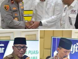 Ketua DPRD dan Gubernur Lampung Hadiri Buka Puasa Bersama Forkopimda di Mapolda Lampung