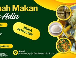 Telah di buka Nasi Rames Rumahan Rasa Juara, Pepes dan Pindang Bikin Ketagihan, RM Mak Adin Metro