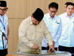 Presiden RI Didampingi Gubernur Mirza Resmikan RS Di Pesisir Barat