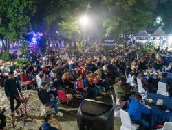 Acara Nobar Di PKOR Way Halim Berlangsung Meriah