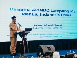 *Gubernur Lampung Ajak Kolaborasi APINDO Perkuat Bangun Ekonomi Lampung yang Inklusif*