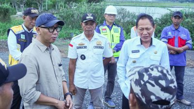 Gubernur Mirza Tinjau Langsung Progres Pengerjaan Jalan Rawa Jitu