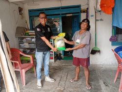 Tanggal Cantik 26-06-2026, NGO KMPL Korda Kota Metro Bagikan Puluhan Paket Sembako Serta Santuni Anak Yatim Piatu