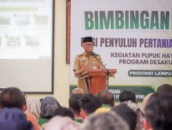 Gubernur Mirza Tegaskan Bahwa Keberhasilan Program Sektor Pertanian Sangat Bergantung Pada Dedikasi dan Kesamaan Visi Para Penyuluh Pertanian