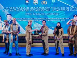Sekda Lampung Wakili Gubernur Lampung Hadiri Rapat Koordinasi Nasional Samsat Tahun 2026