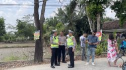 Ketua NGO KMPL  Bantu Evakuasi Lakalantas Bersama Lurah Ganjar Asri, Satdamkar, PLN, Dishub, Satlantas Polres Metro dan Masyarakat Setempat