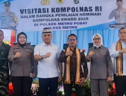 Ketua DPRD Kota Metro Apresiasi Inovasi Polsek Metro Pusat di Ajang Kompolnas Awards 2026