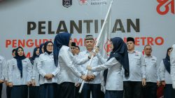 Ketua PMI Lampung Purnama Wulan Sari Mirza Lantik Pengurus PMI Kota Metro Masa Bakti Periode 2026-2031