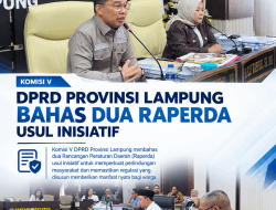 Komisi V DPRD Lampung Usul Inisiatif dua Raperda Perkuat Perlindungan Masyarakat