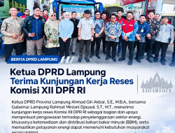 Ketua DPRD Lampung Terima Kunjungan Reses Komisi XII DPR RI Dukung Penguatan Sektor Energi